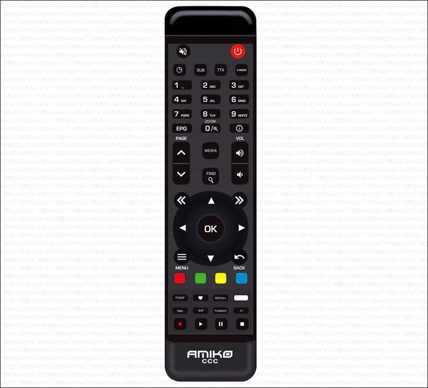 Decoder Amiko 9265+ Combo 4K UHD S2+T2/C H.265 Slot Common Interface con CAM Ci+ e Tessera Tivusat 4K ULTRA HD - 4
