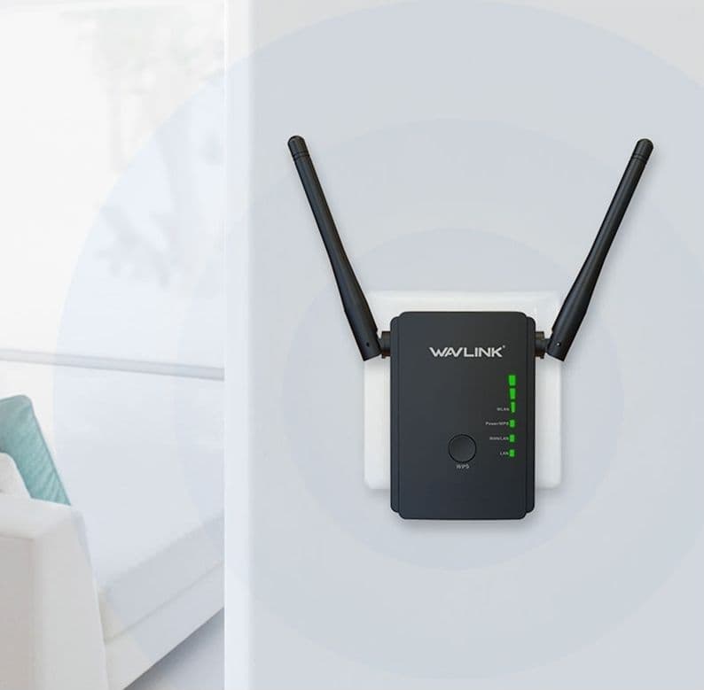 Ripetitore WiFi Access Point e Router 300Mbps Single Band 2.4 GHz Wavlink WN578R2 - 4