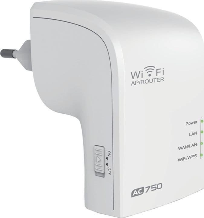 Ripetitore WiFi Access Point e Router 750Mbps Dual Band 2.4/5 GHz Wavlink WN577A2 - 7