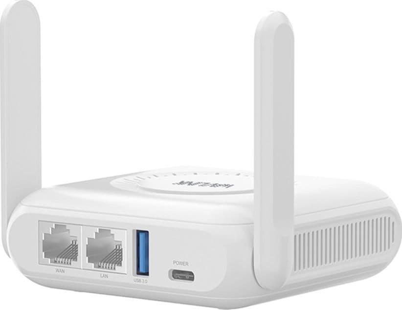 Router da viaggio Wifi 6 Dual Band 2.4/5 GHz con supporto VPN Wavlink WNT100X3 - 2