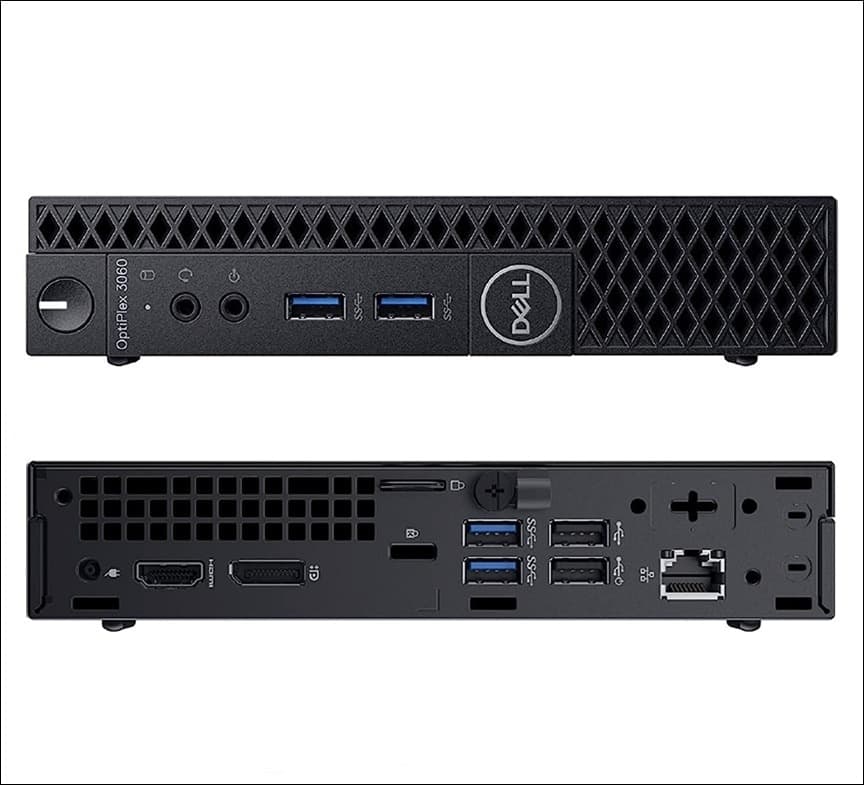 PC Dell Optiplex 3060 Micro Intel Core i5-8400T 16/512GB Ricondizionato - 2