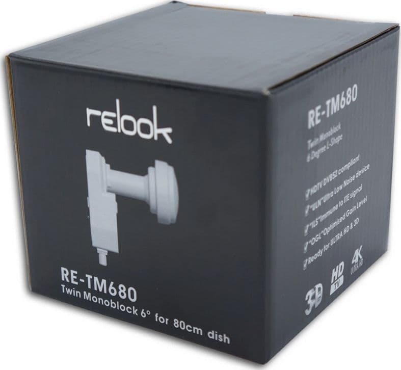 LNB Monoblocco Twin Astra/Hotbird 0.1dB RELOOK - 4