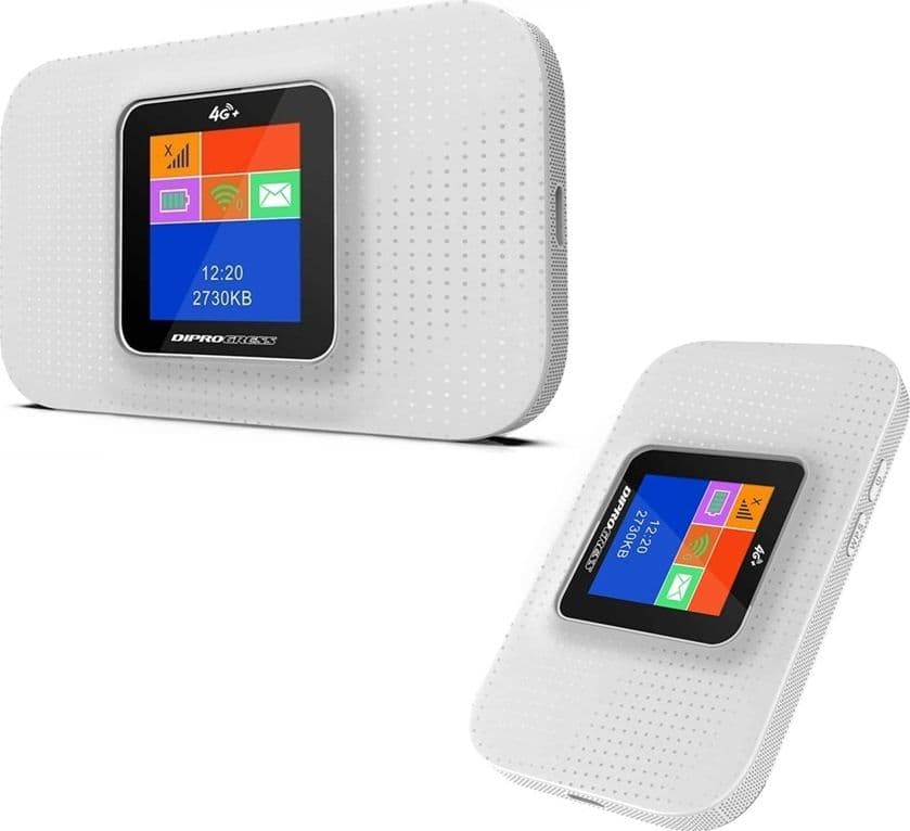 Mini Router portatile Wi-Fi 4G/LTE con slot SIM Card e batteria al litio integrata ricaricabile DIPROGRESS DPWR4G02 - 4