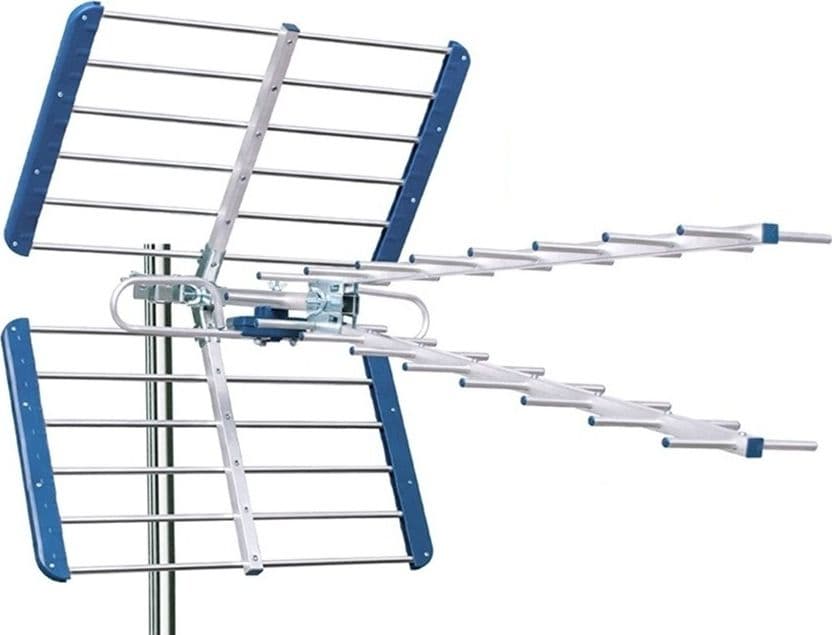 Antenna Digitale Terrestre Banda UHF CH 21-48 con Filtro 5G LTE YAGI V 15db - 5