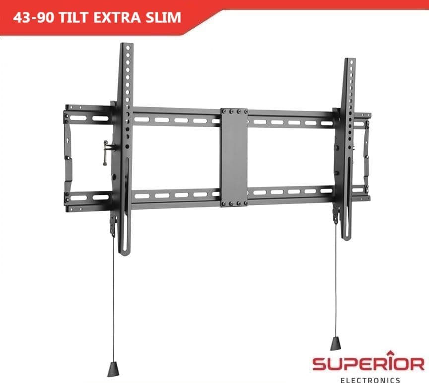 Supporto TV 43-90 Tilt Extra Slim SUPERIOR
