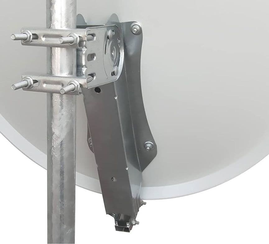 Parabola satellitare 80 Cm in acciaio con LNB a Singola Uscita - 2