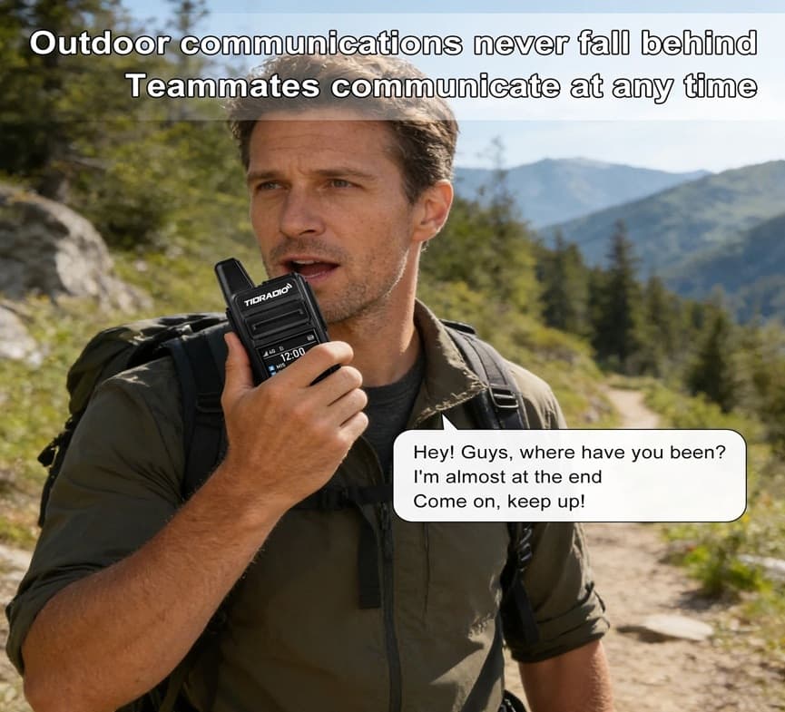 Radio PoC TIDRADIO M15 con SIM 1 Anno Inclusa: Soluzione Professionale per Hotel, Trasporti e Outdoor - 3