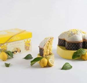 COLOMBA ARTIGIANALE I MORI CON CREMA DI LIMONI DI SICILIA - 1KG - 3