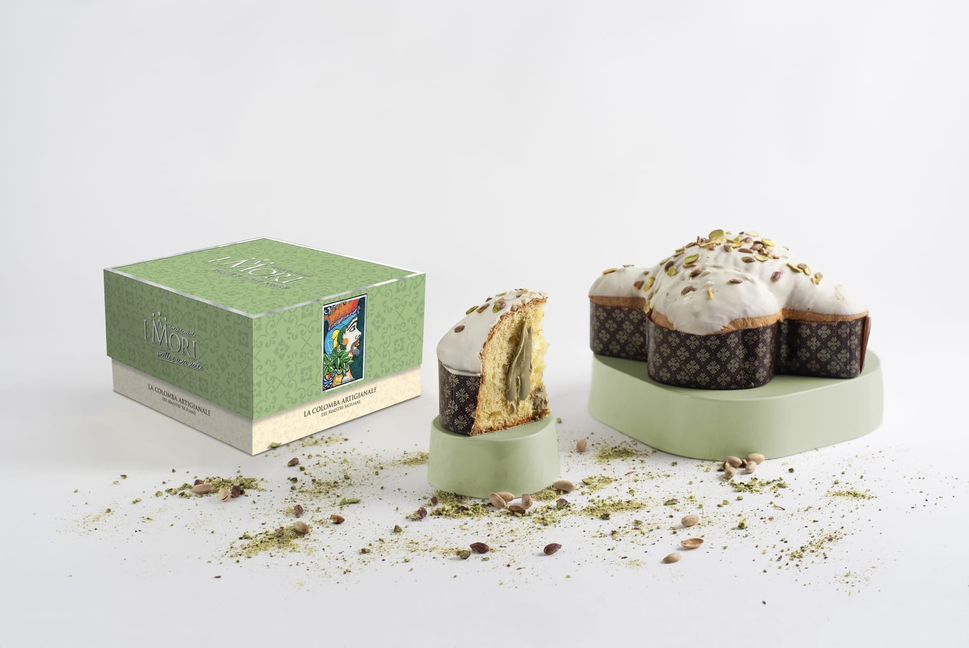 COLOMBA I MORI AL PISTACCHIO SICILIANO