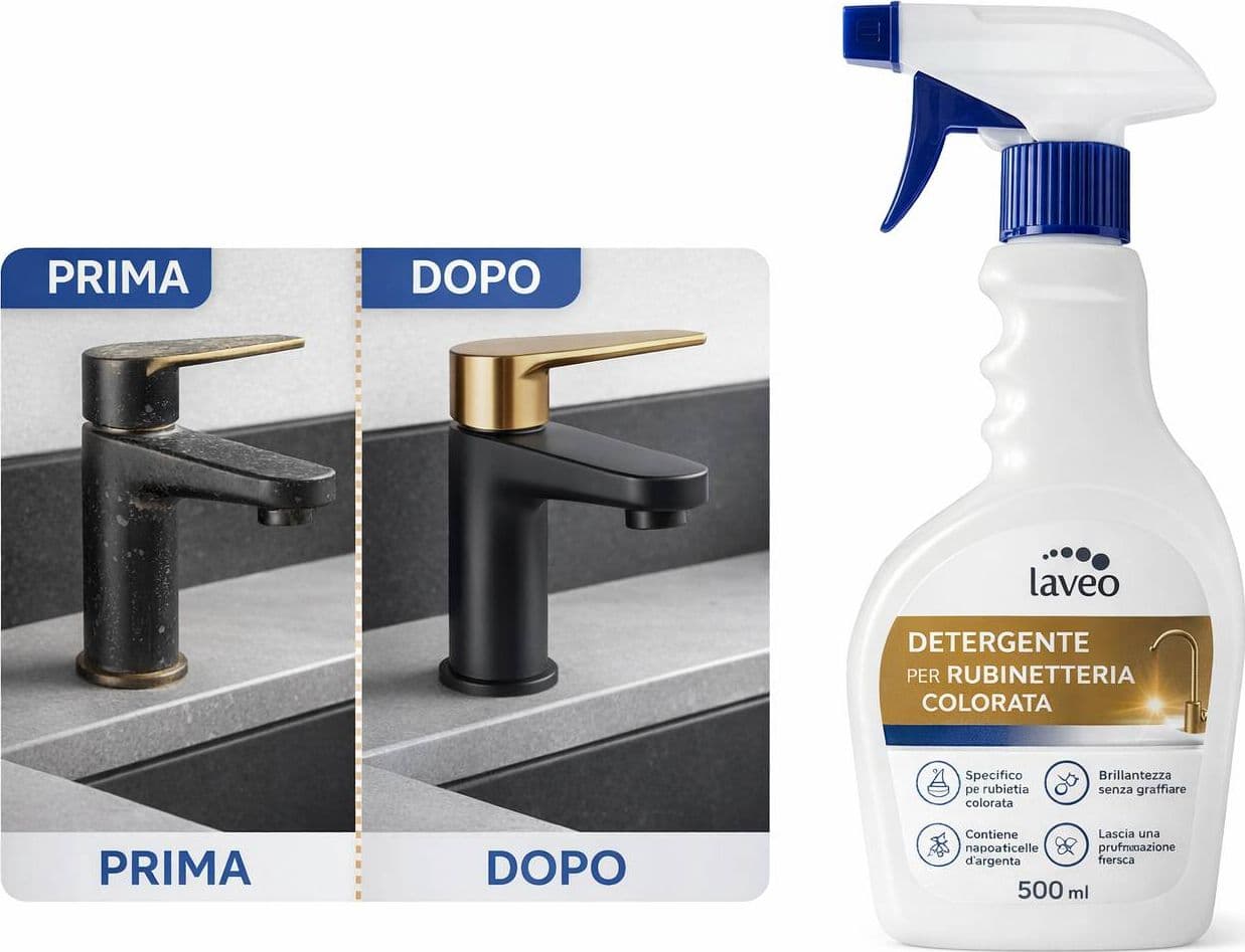 Detergente per Rubinetteria Colorata – 500 ml - 2