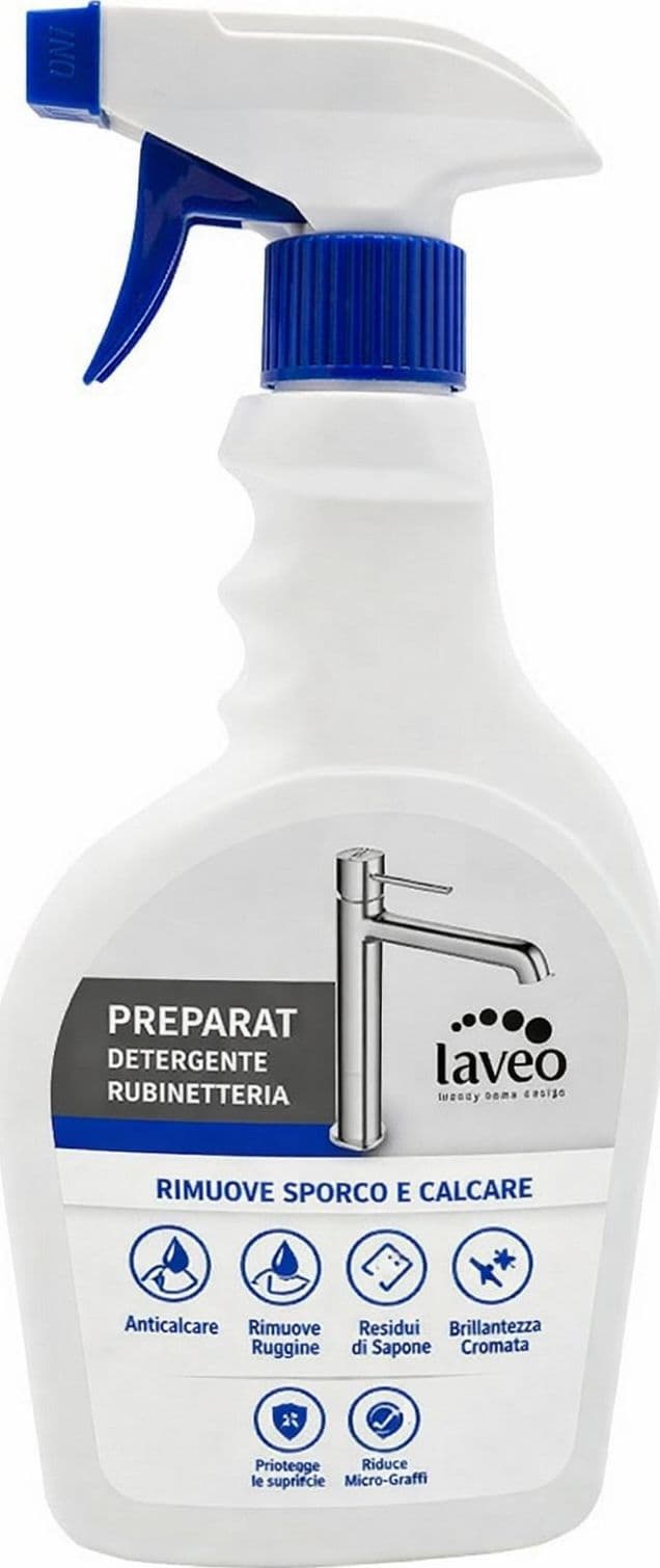 Detergente per Rubinetteria e Superfici Cromate – 500 ml