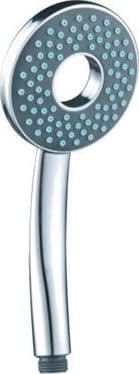 Doccia doccetta cromata con foro, anticalcare design tondo moderno