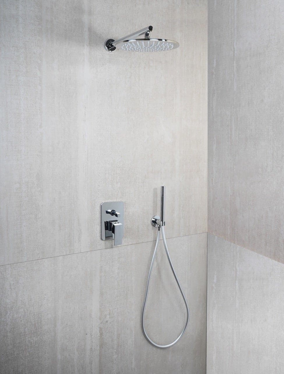 Kit completo doccia design tondo - 2