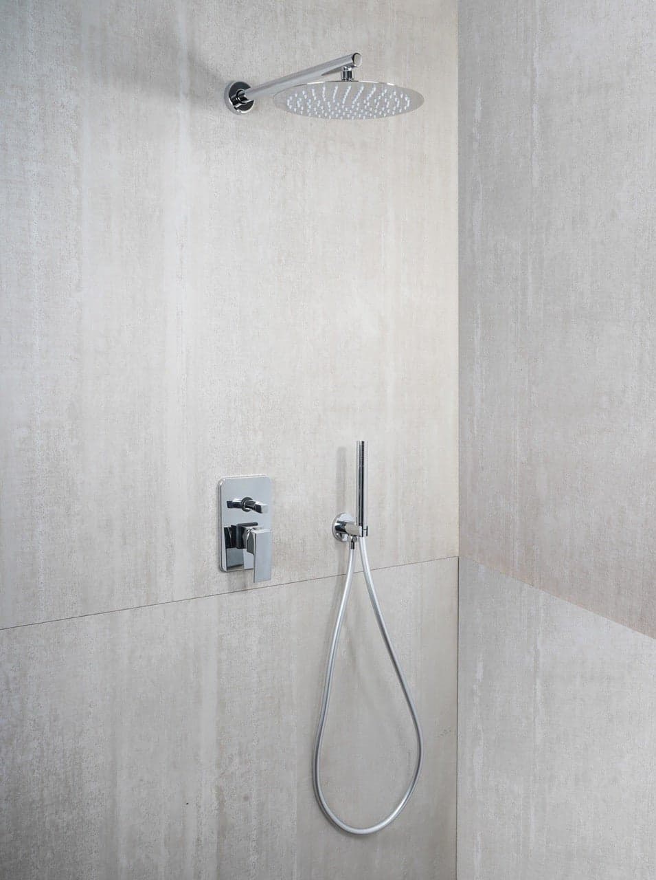 Kit completo doccia design tondo - 3