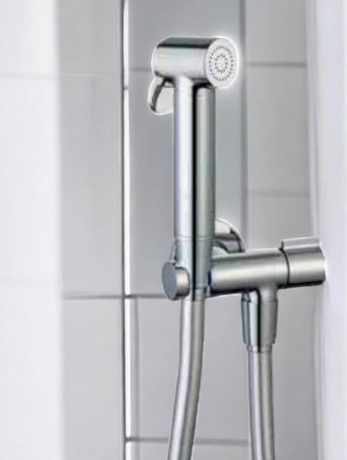 Kit doccetta idroscopino tondo per wc - 3