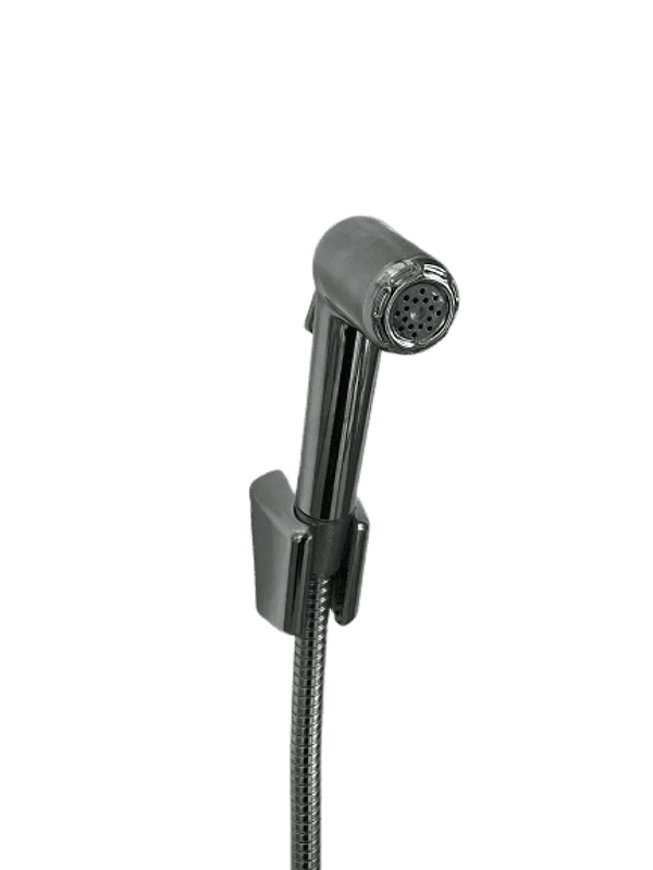 Kit idroscopino doccetta wc con supporto e flessibile - 2