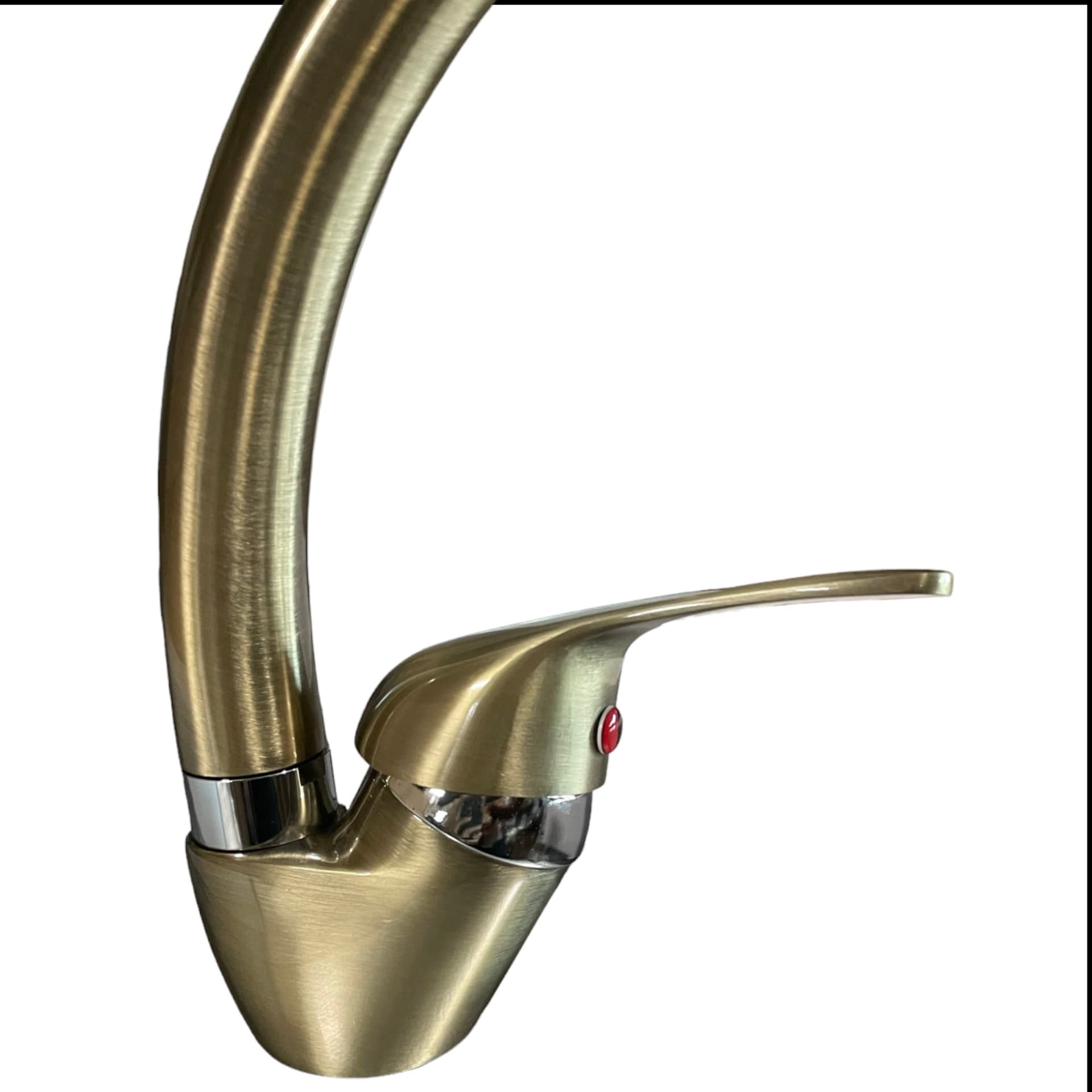 Miscelatore cucina colore BRONZATO vecchio ottone - 4