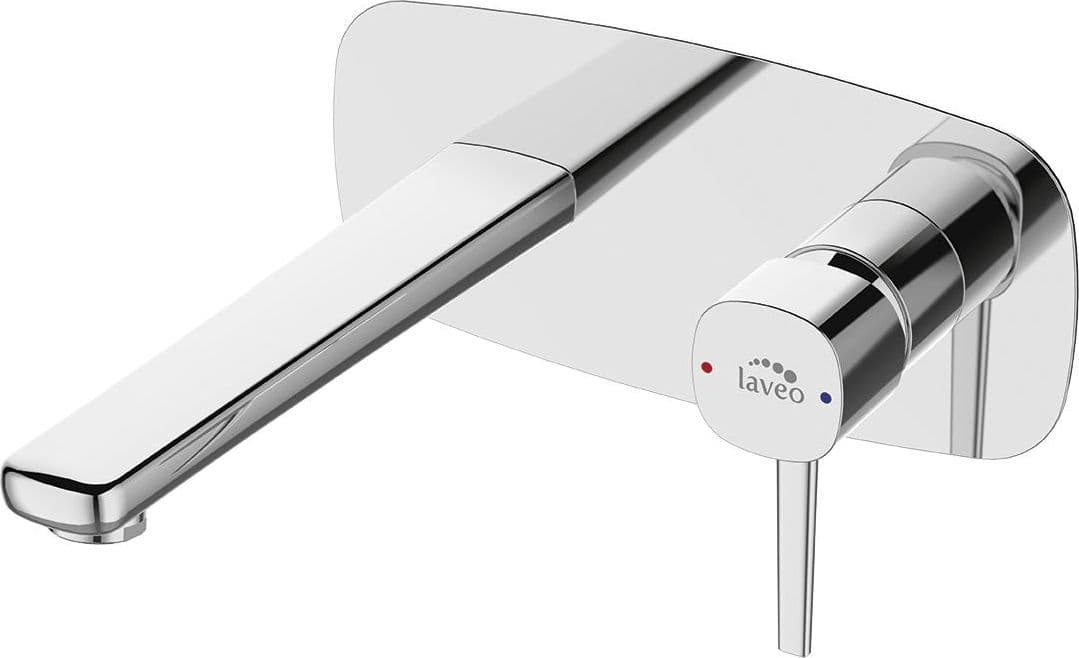 Miscelatore lavabo a incasso – design elegante, aeratore regolabile e finitura cromata