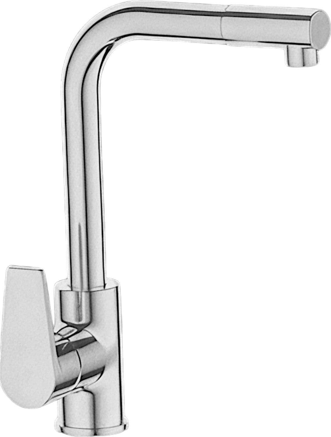 Miscelatore per lavello doccia estraibile completo