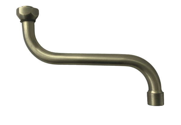 Ricambio per rubinetto canna bronzata a S attacco 3/4 cm 20