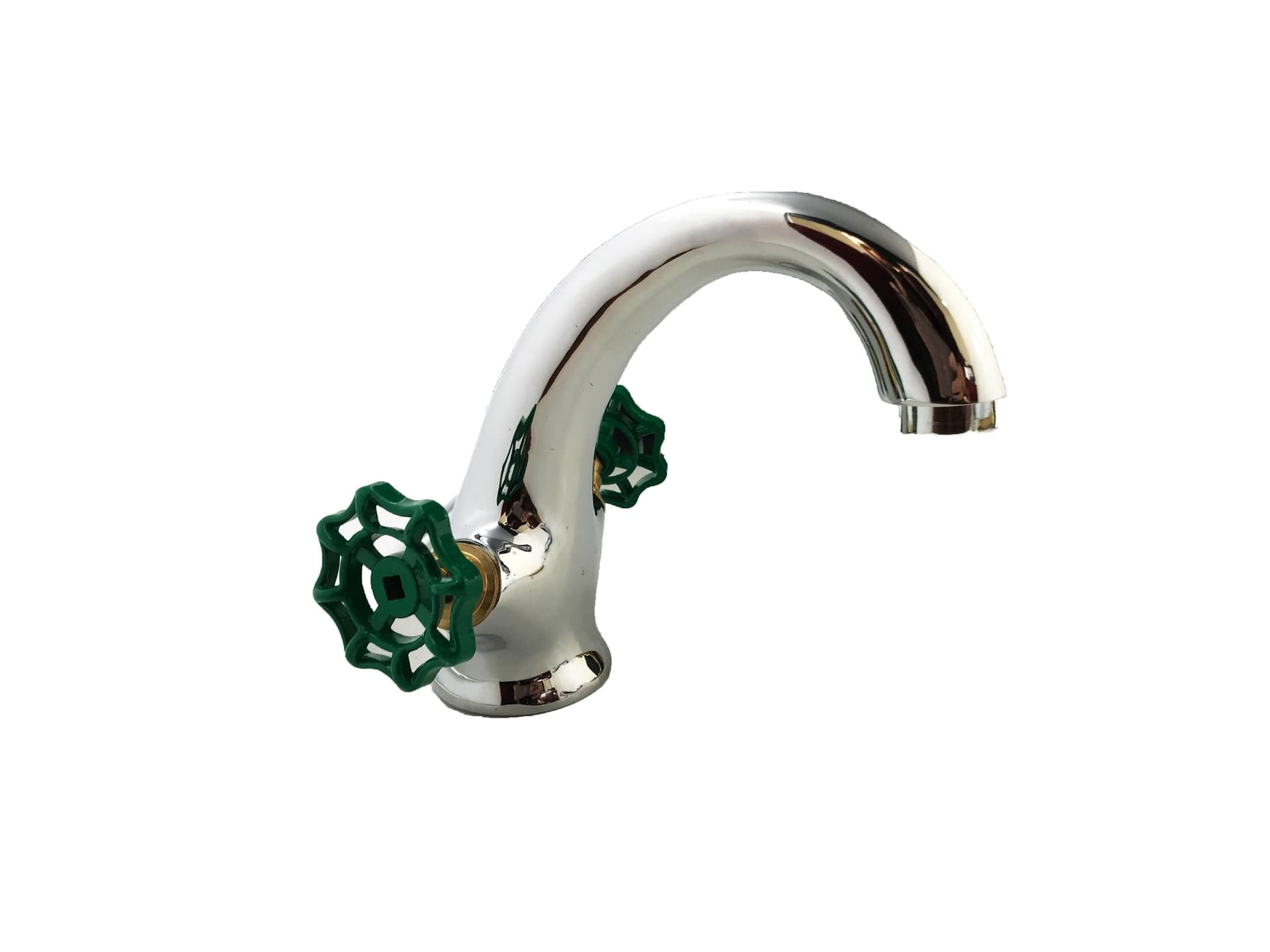Rubinetto bagno Lavabo Maniglie Verdi Industrial, Stile Industrial - 3