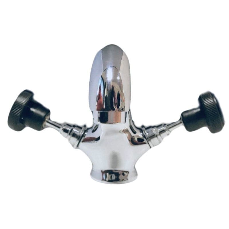 Rubinetto da bagno Lavabo Maniglie Nere Industrial, Stile Industrial Epoca - 2