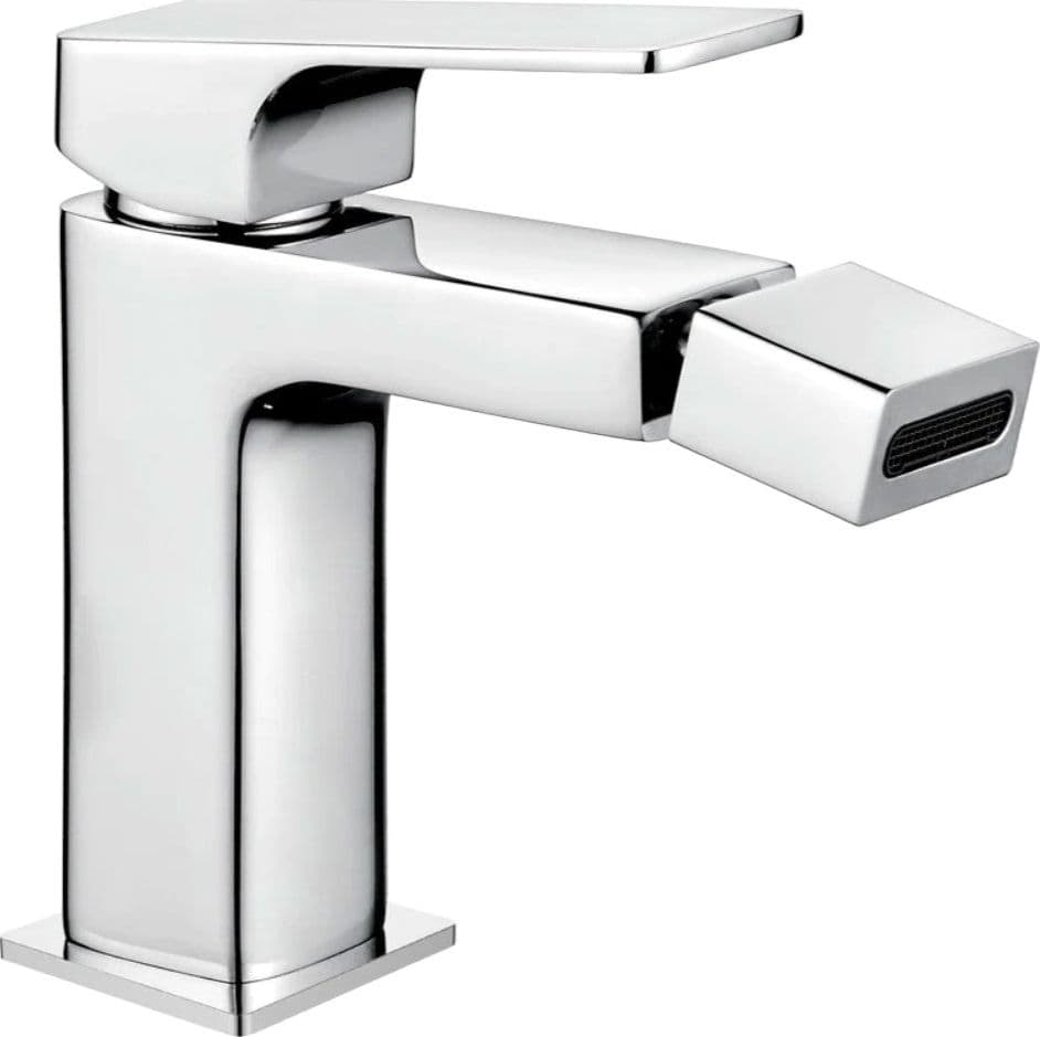 Rubinetto miscelatore quadrato bidet - 2