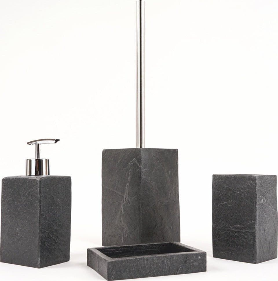 Set accessori bagno ardesia