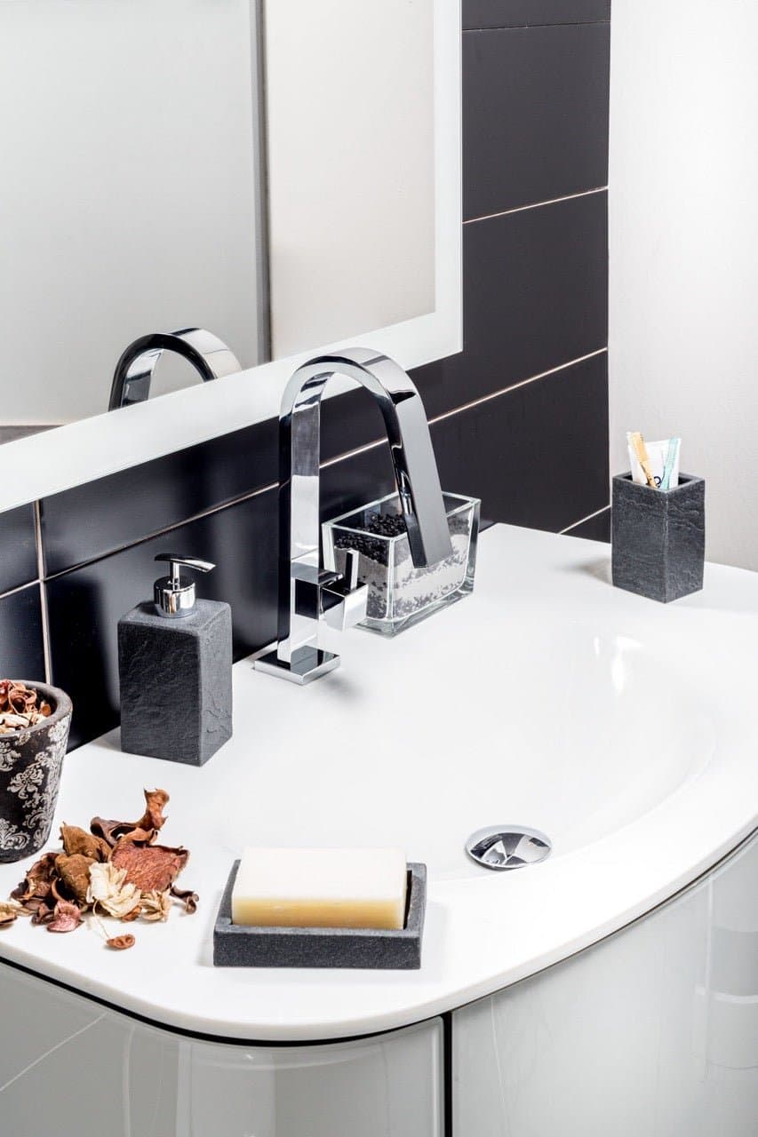 Set accessori bagno ardesia - 2
