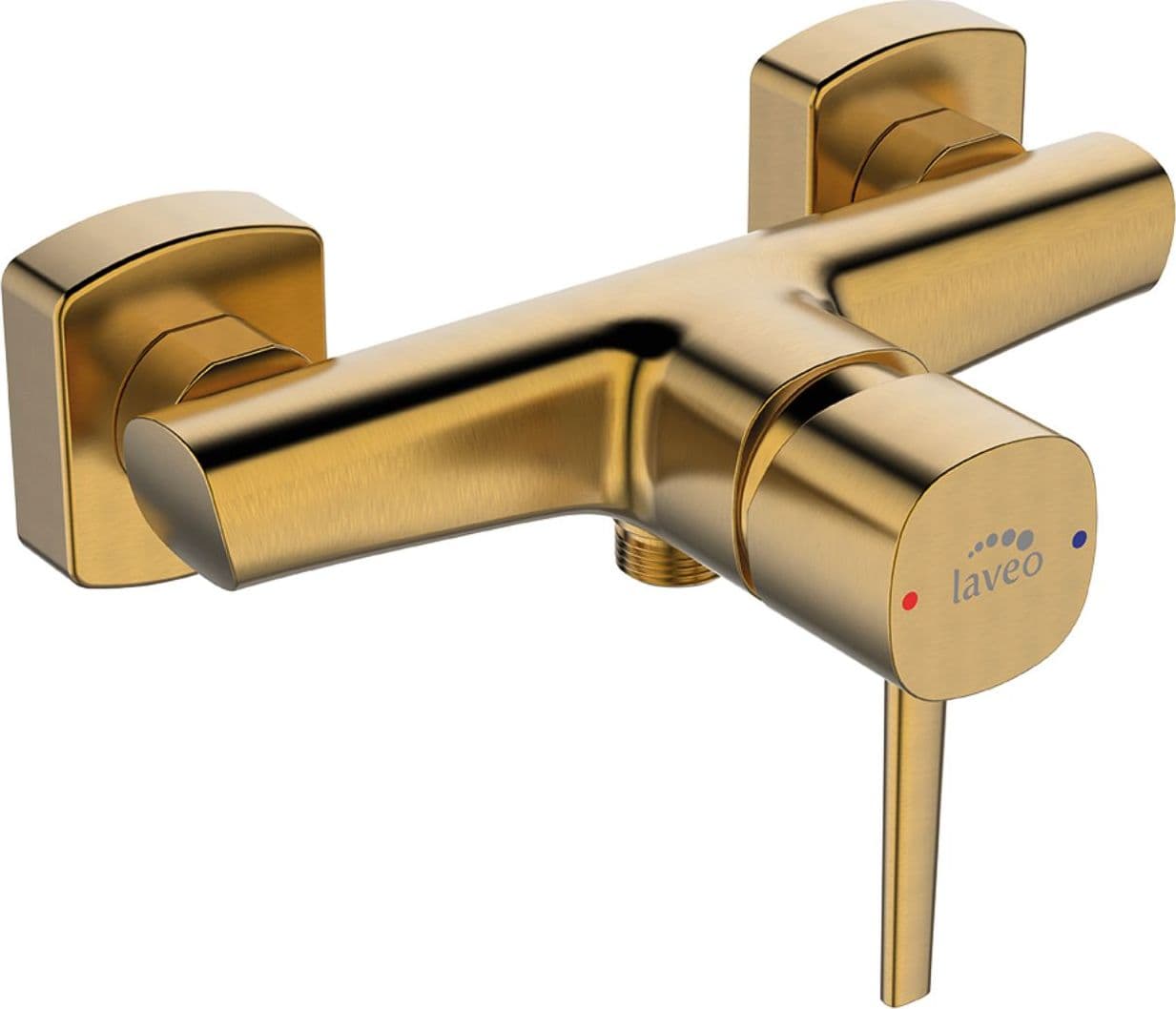 Set doccia a parete oro spazzolato – elegante, funzionale e compatibile con tutti i set doccia