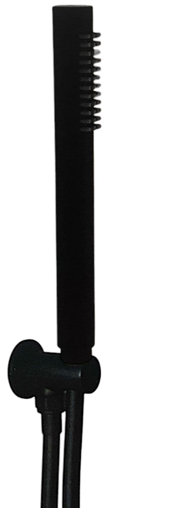 Set doccia nero opaco completo