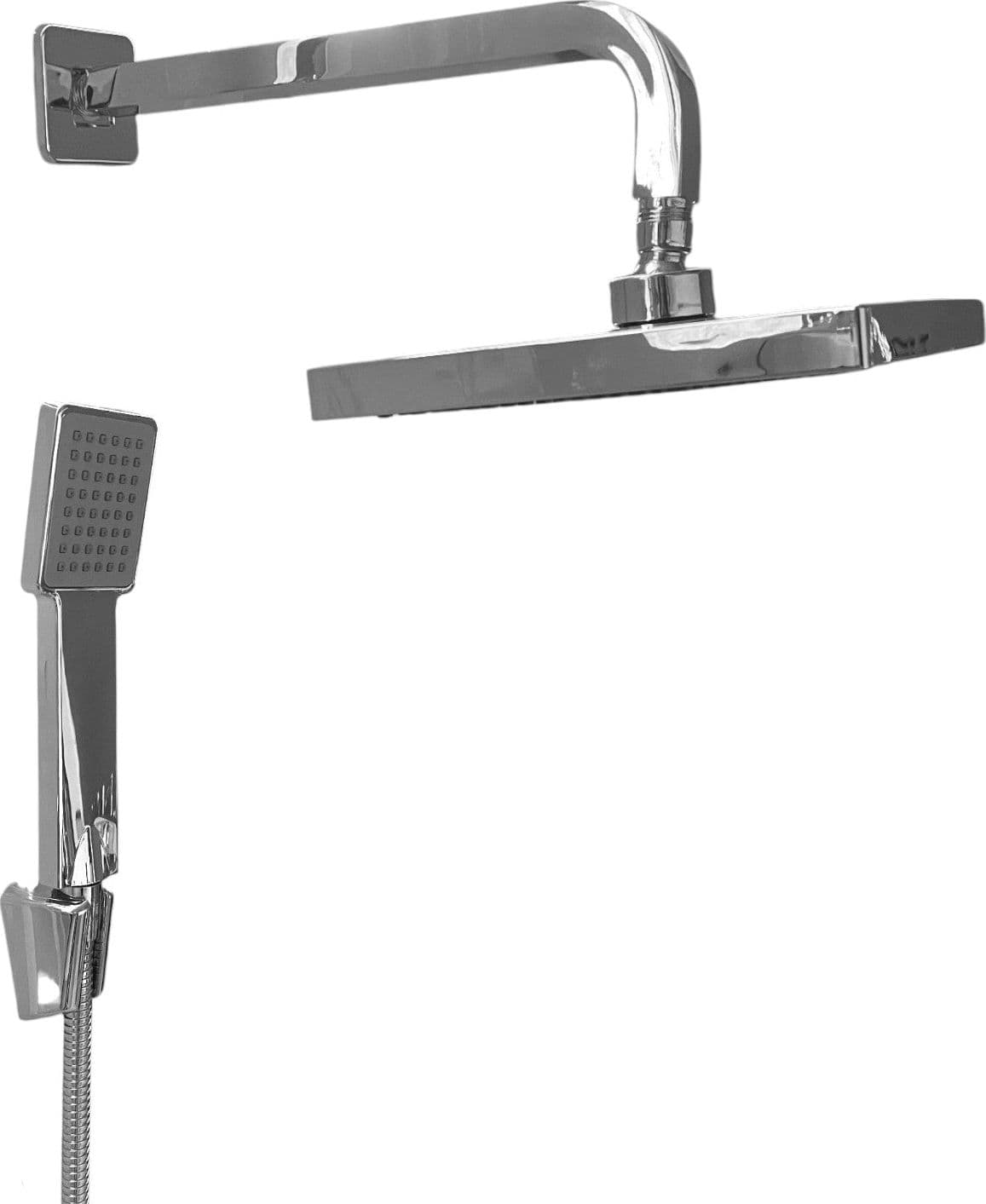 Set doccia quadrato completo