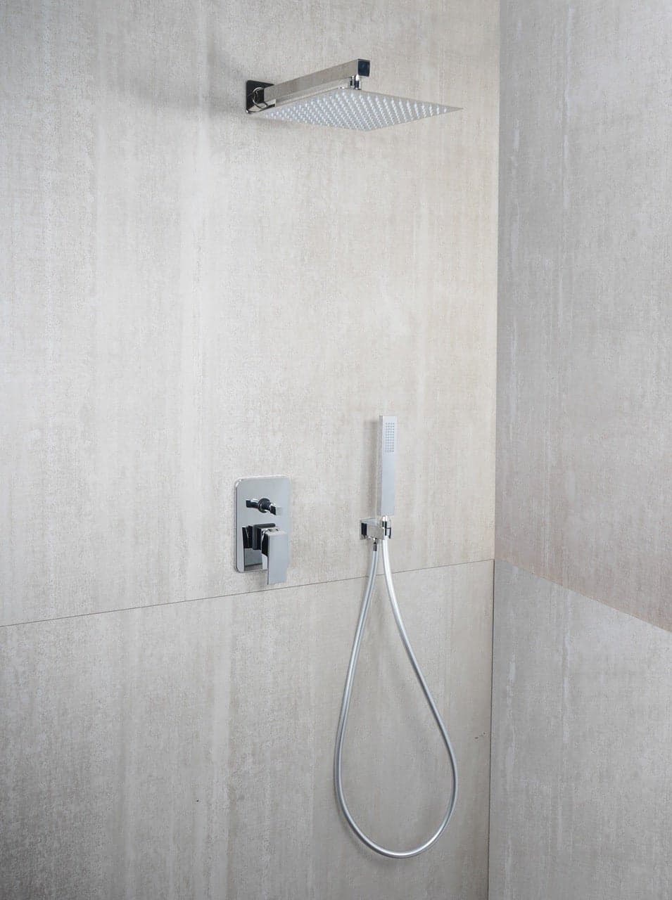 Soffione doccia quadrato slim 30x30 - 3