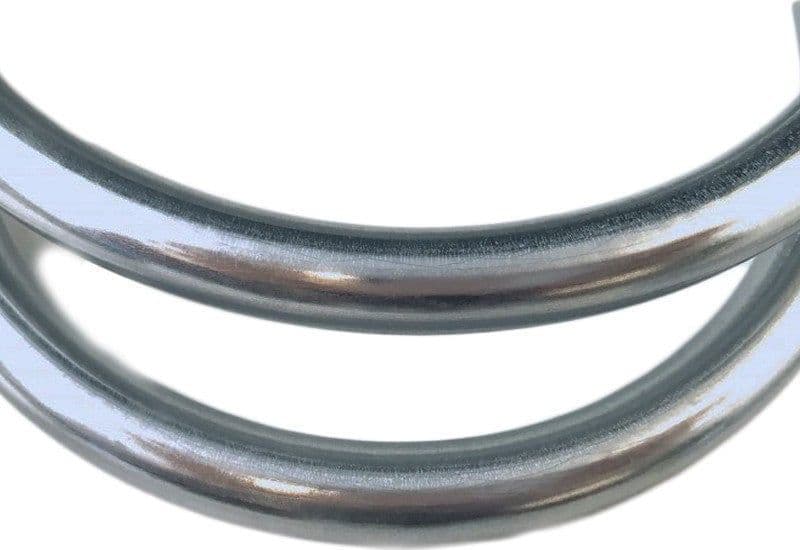 Tubo flessibile per doccia argento liscio in pvc, lungo 150 cm - 2