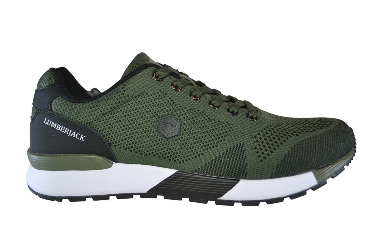 Lumberjack Vendor, Scarpa da Ginnastica Uomo, Verde - 3