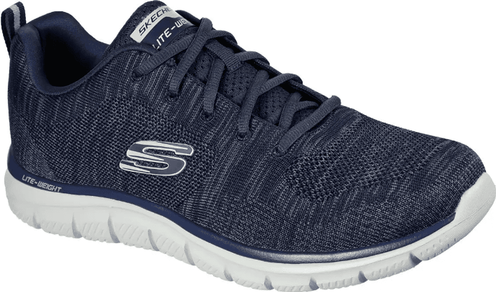Skechers Front Runner 232298/NVGY Uomo, Sneakers Casual Comode con Memory Foam, Colore Blu Scuro - 3