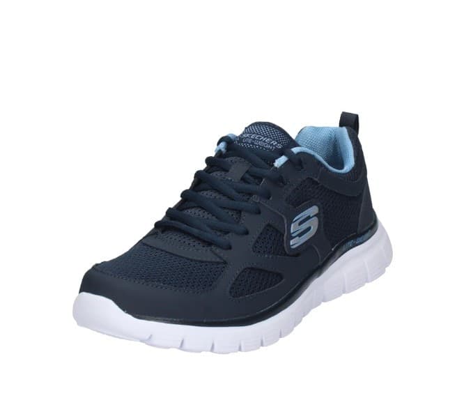 Skechers 52635 NVY Sneakers Uomo Blu Navy, Scarpe Sportive Low-Top con Suola Ammortizzata e Chiusura con Lacci - 4