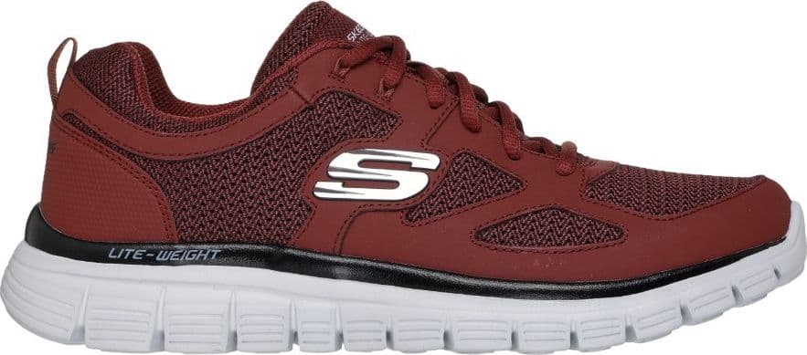 Skechers Leshur Track 232758 BBK Scarpe Uomo Nere, Sneakers Sportive Leggere con Suola Ammortizzata - 3