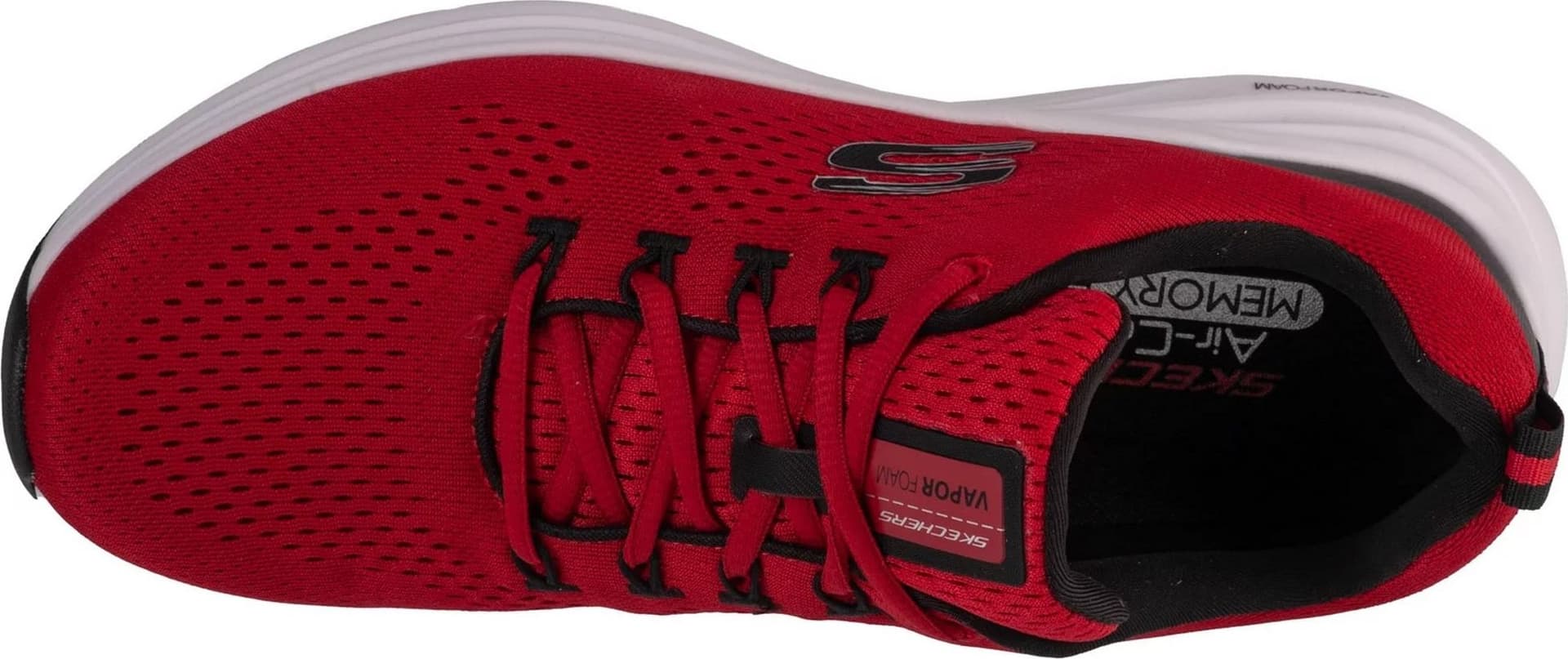 Skechers Vapor M 232625 RDBK Uomo Scarpe Sportive Rosso-Nero Sneakers - 3