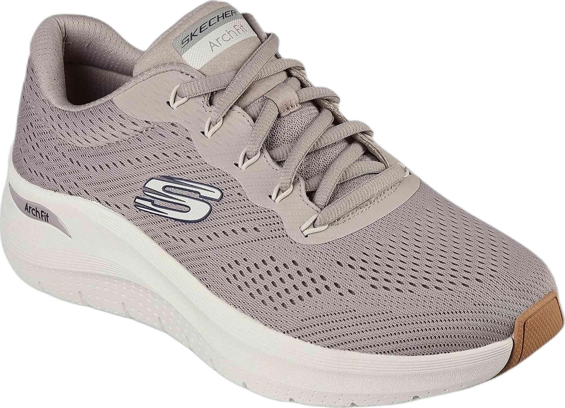 Skechers Arch Fit 2.0 232700 TPE Marrone + Slip-Ins Glide-Step 221040 NAT - 3