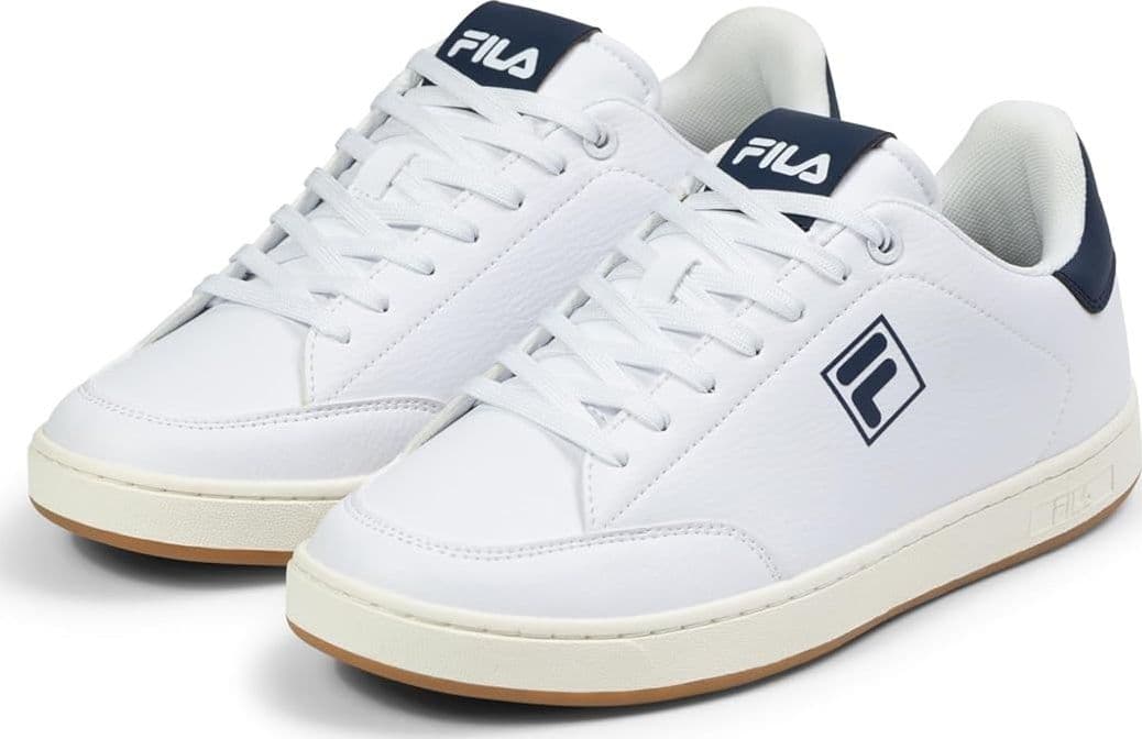 Fila Scarpe da Ginnastica da Uomo Courtbay, White Fila Navy Marshmallow - 2