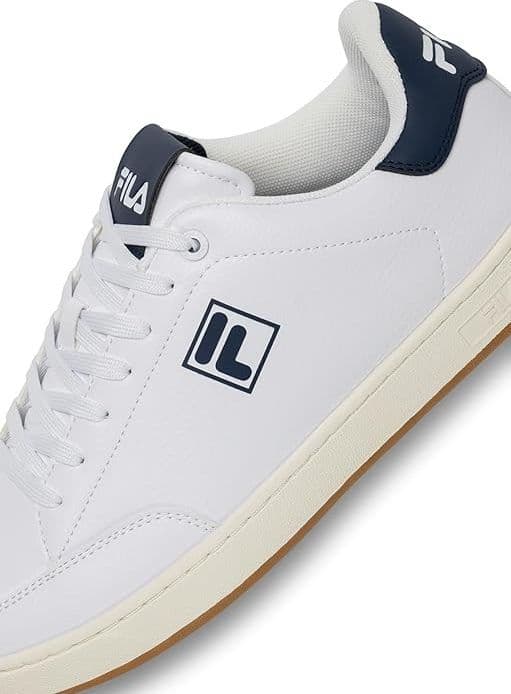Fila Scarpe da Ginnastica da Uomo Courtbay, White Fila Navy Marshmallow - 3