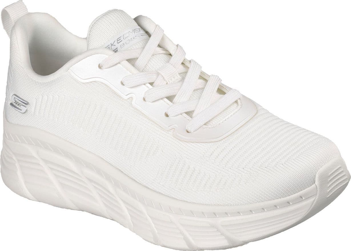 Skechers Bobs B Flex Hi-Fly, WHT Scarpe da Ginnastica Donna