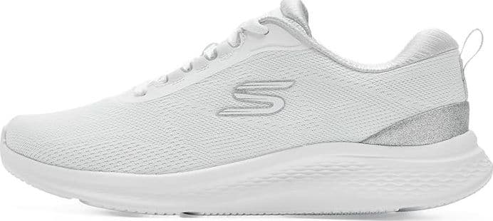 Skechers Skech-lite Pro 2.0 Donna Sneaker Bianco/Argento Memory Foam Comode e Leggere - 2