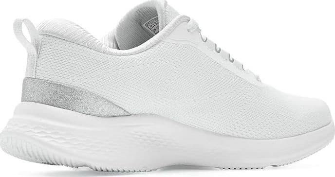 Skechers Skech-lite Pro 2.0 Donna Sneaker Bianco/Argento Memory Foam Comode e Leggere - 3