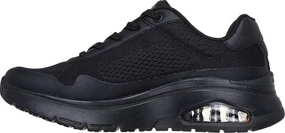 Skechers 177794-BBK Uno Flex Spring On Air Donna Nero - 4