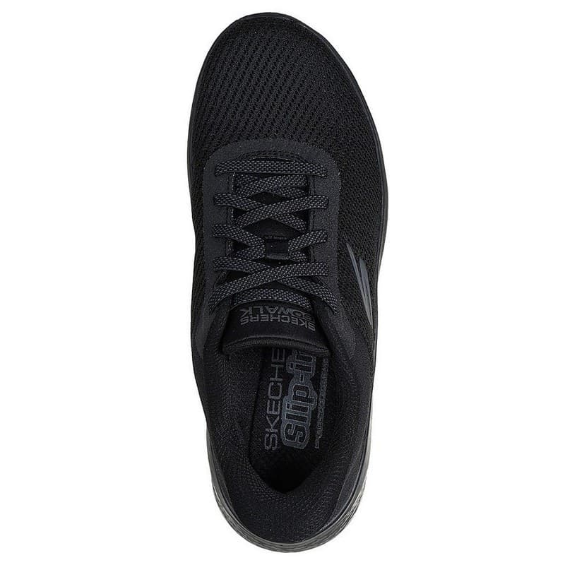 Scarpe Skechers 125516-BBK Donna Casual Comfort Nero - 3