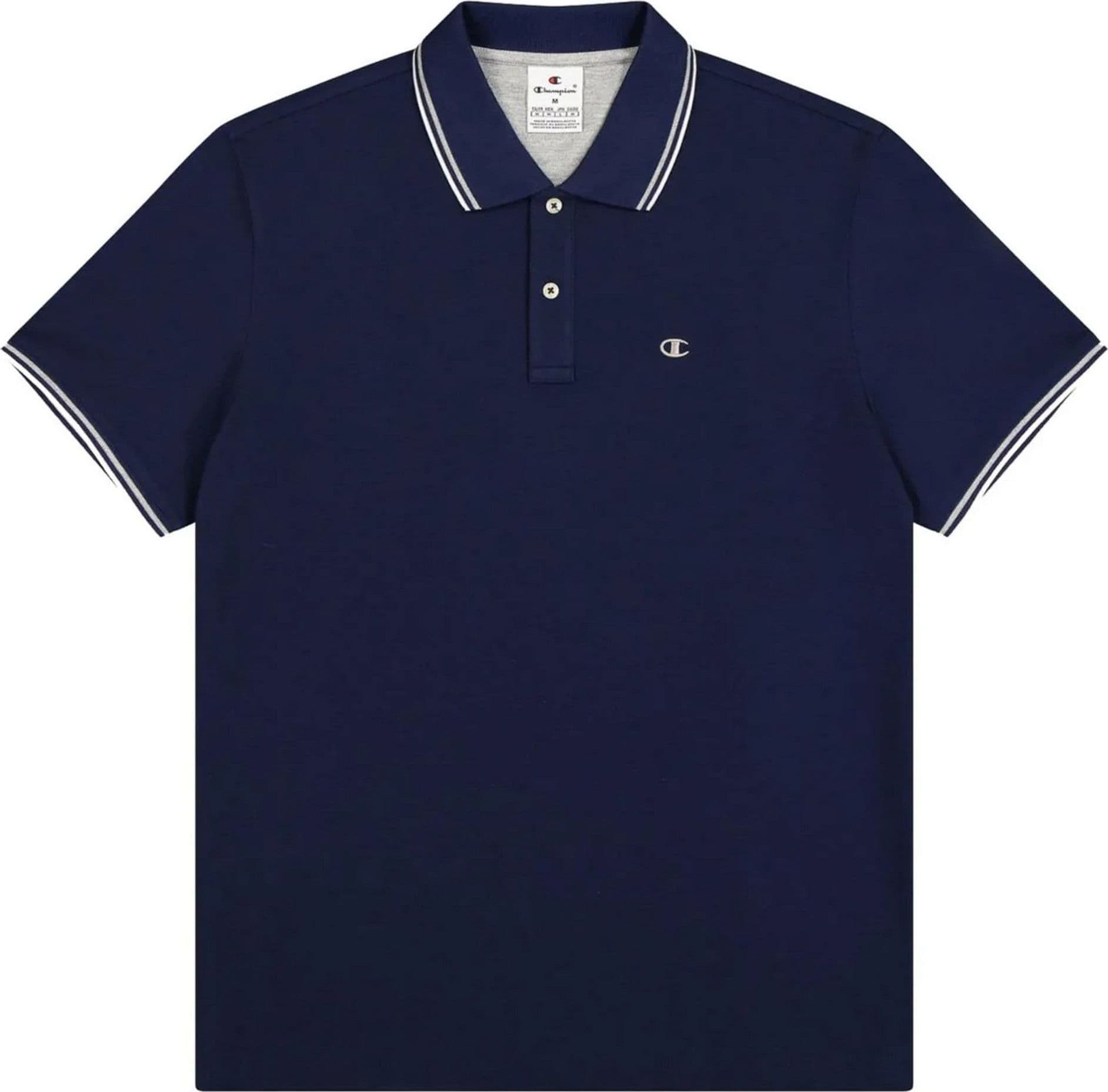 Polo uomo Champion Polo Gallery in cotone piqué – Standard Fit, leggera e traspirante Blu - 2