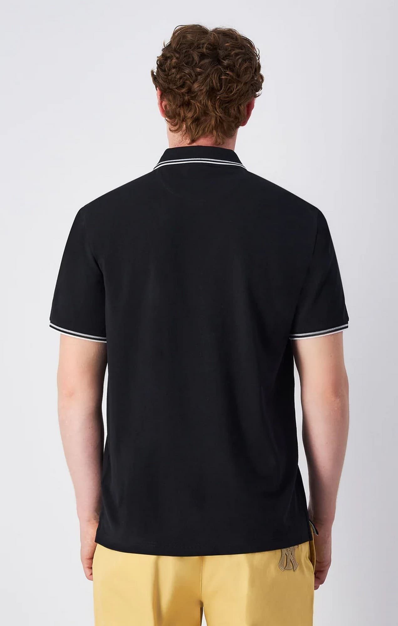 Polo uomo Champion Polo Gallery in cotone piqué – Standard Fit, leggera e traspirante Nero - 2