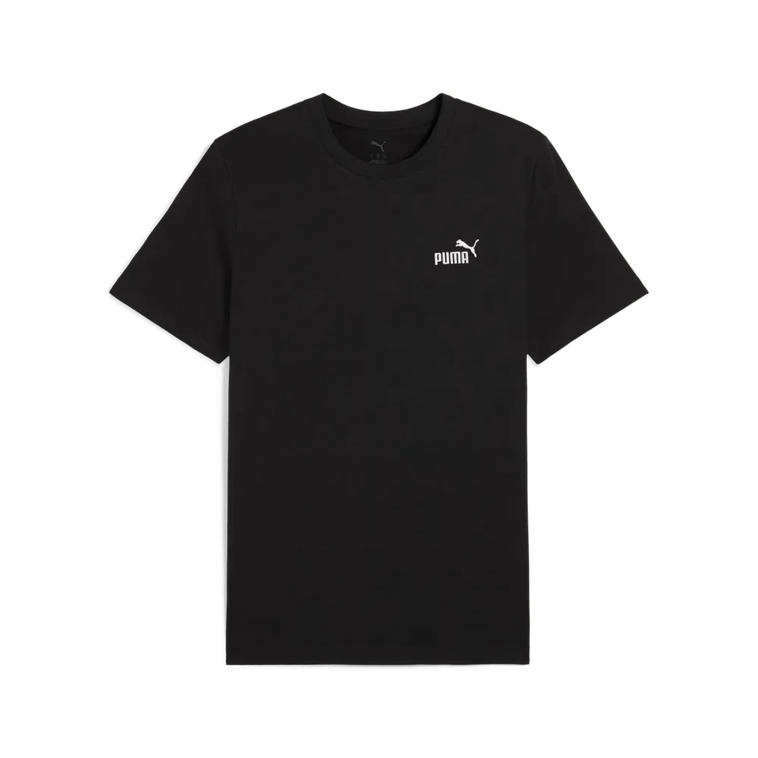 Puma T-Shirt Uomo in Cotone con Logo Ricamato – Maglietta Girocollo Regular Fit Casual Beige - 2